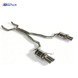 Système d'échappement Catback de haute qualité pour BMW 650 650i Alpina B6 F06 F12 F13 N63 4.0L V8 en acier inoxydable 304, design à fixation directe - Product Image 1