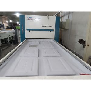 MDF Schrank tür Küche Hochwertige Vakuum press maschine Tiefzieh maschine 3D Lamini membran presse PVC-Folie - Product Image 2