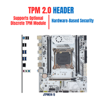 Nouvelle carte mère de jeu pour PC de bureau X99-K9 avec chipset C612, blanche, LGA 2011-3, prend en charge Intel Xeon 4x DDR4 Ram, carte mère X99