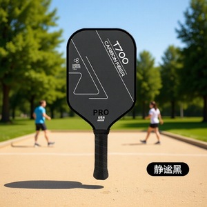 Raquette de pickleball en fibre de carbone T700, professionnelle, antidérapante, équipement de sport de plein air pour adultes - Product Image 1