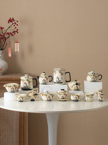 <span class=keywords><strong>Taza</strong></span> de Té de Cerámica Blanca Estilo Chino de Alta Calidad, <span class=keywords><strong>Taza</strong></span> Individual Vintage para Té - Product Image 5