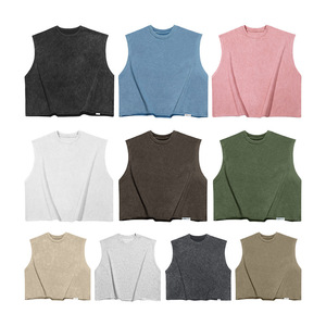 Nouveau débardeur court à manches dolman JKM pour homme 2026 – T-shirt ample à col rond - Product Image 4