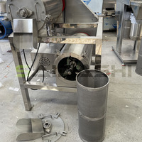 Industriële tomatenpulpmachine voor schil- en zaadseparatie, pureer- en sausproductie-apparatuur 500-1500kg/u