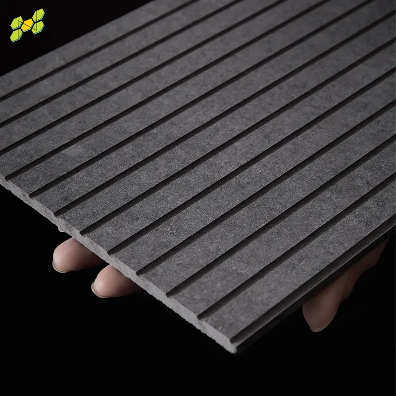 Weather Resistence Grooved Fiber Cement Board /Fireproof Wall Panels or Fiber Cement Cladding
