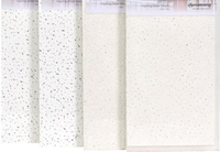 Panneaux de plafond en laine minérale blanche ignifugée les plus vendus, grille de plafond pour cuisine, salon, salle de sport, hôtel, hôpital, rénovations