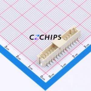 WAFER-PH2.0-14PLB Wire-to-Board Pin Header SMD,P=2mm Connector 1x14P 2mm Vertical Mount PH - Product Image 1