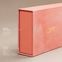 Boîte cadeau rigide magnétique rose à logo personnalisé estampé à chaud or, qualité supérieure, production tout-en-un, usine source.