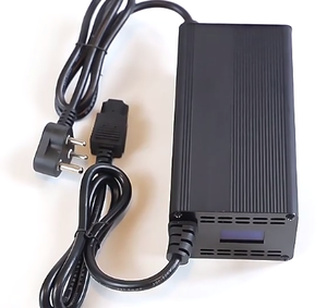 ELEJOY CE 스마트 디지털 자전거 지게차 충전기 6A 전류 전압 조정 OLED 디스플레이 배터리 충전기 모델 EY-BC7206 - Product Image 1