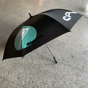 60 Zoll 68 Zoll gute Qualität maßge schneiderte große Größe wind dichten Sturm Golf Regenschirm
