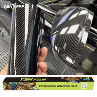 Film de protection de peinture PET en gros d'usine, film de protection de peinture PET coloré, résistant aux UV, auto-réparateur, 7,5 mil, film de protection de voiture PET, garantie 3 ans