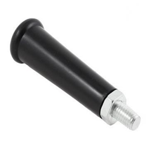 Manivela de rosca macho giratoria de aluminio y acero inoxidable mecanizada por CNC, precio de fábrica - Product Image 1