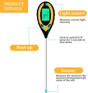 ขายส่งดิจิตอลที่ดีที่สุดPHดินสวน4 In 1 <span class=keywords><strong>Tester</strong></span> - Product Image 3