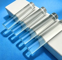 Barres de quartz, haute transmission des rayons ultraviolets et infrarouges, résistantes aux hautes températures jusqu'à 1200 degrés Celsius.