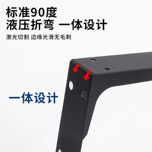 Left Steel Heavy-duty Hook <b>Bracket</b> Cold-rolled Steel Wall Mount Clothes Rod Support <b>Bracket</b> - Product Image 3