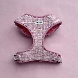 2026 Fashion Six Set Cute Luxury Designer Custom Print Design Logo Adjustable Personalized Pet Cat Dog <strong>Harness</strong> Leash Collar Set - Product Image 4