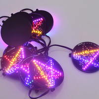 Nouveau design Star RGB clignotant LED Module étanche DC12V 3W puissance pour moto camion Buggy lumières d'ambiance décoratives