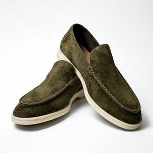 RADOLFA <span class=keywords><strong>Mocasines</strong></span> de Cuero Genuino de Lujo con Punta Cerrada y Antideslizantes para Hombre, Zapatos Planos Casuales, Ligeros y Transpirables, OEM - Product Image 5