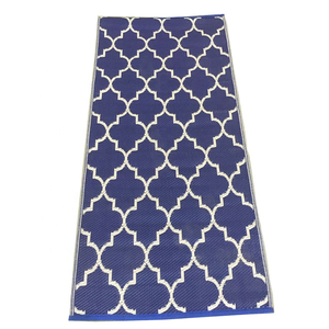 Tapis d'extérieur écologique tissé à nouvelles herbes, pelouse en plastique de qualité supérieure, 80x180X270, noir et blanc - Product Image 1