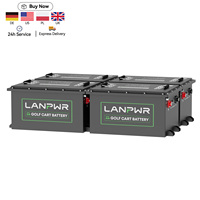 Batterie LiFePO4 en stock aux États-Unis, UE, Allemagne – OEM/ODM 36V, 48V, 72V, 96V, 50Ah, 105Ah, 200Ah, 300Ah, 500Ah – Stockage d'énergie pour voiturettes de golf à semi-conducteurs