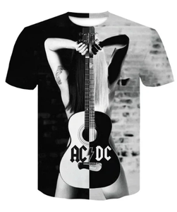T-Shirt da Uomo 2024 Moda Fan di Musica Pop, Stampa Band Rock <span class=keywords><strong>Metal</strong></span>, Casual Hip Hop Oversize, Sportiva, Taglie Forti, Personalizzabile - Product Image 4