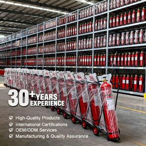 مدفع إطفاء حريق جيايي قابل لإعادة الشحن عالي السعة 10 كجم، طفاية حريق محمولة تعمل بثاني أكسيد الكربون مع ضمان 5 سنوات للمصانع - Product Image 3