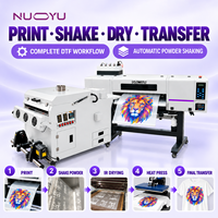 Imprimante DTF 600 mm avec 2 têtes I3200, encre pigmentée, circulation d'encre blanche, certifiée CE, contrôle Hansen, machine d'impression par transfert PET