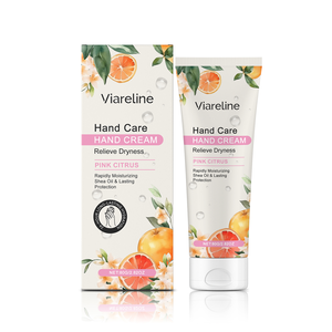 Viareline crema minerale per le mani con essenza di pompelmo idratante Anti-incrinato mani e piedi cura OEM fornitura - Product Image 1