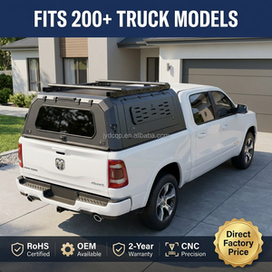 หลังคาแข็งแบบกันน้ำ 4x4 สำหรับรถกระบะ Toyota Hilux Tacoma Chevy Colorado Ram 1500 Great Wall Poer - Product Image 1