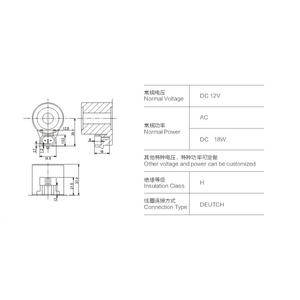 Fournisseur de bobines de soupape à double carburant NJT-230 en aluminium pour véhicules au GNC/GPL, état neuf, compatible avec les moteurs à essence - Product Image 4