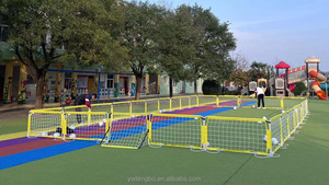 Porta da Calcio Pieghevole Portatile per Bambini da Scuola e Spiaggia Rete per Allenamento Sportivo all'Aperto Attrezzatura per Colpire e Tirare - Product Image 6