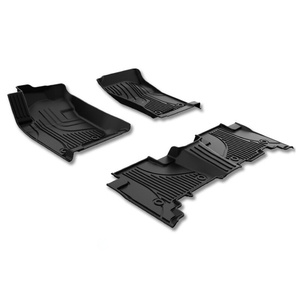 Tapis de sol TPE sur mesure pour Peugeot <span class=keywords><strong>5008</strong></span> (2017-2026) 7 places, toutes saisons, imperméables - Product Image 4