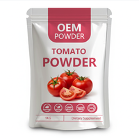 Poudre de tomate Kangherb en vrac, 99 % pure, qualité alimentaire, sans additifs, sans conservateurs, en sachet