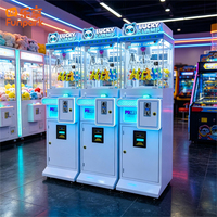 Máquina expendedora compacta de premios con clip, operada con monedas, de alta rentabilidad para pequeños negocios y tiendas de arcade.