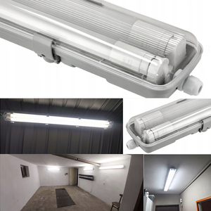 Luminaire Tri-Proof IP65, Tube LED T8 G13, Éclairage LED Étanche à la Vapeur, Luminaire à Double Tube LED 4FT - Product Image 5