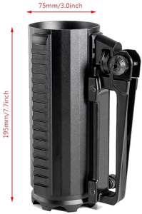 Premium Tacticraft Detachable Aluminum Alloy Tactical Beer Mug Heavy-Duty Universal Size Outdoor Drinking <b>Hunting</b> <b>Accessories</b> - Product Image 2