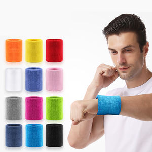 Pulsera deportiva de bádminton para hombre y mujer, muñequera sencilla de algodón, transpirable y transpirable, cómoda y transpirable - Product Image 1