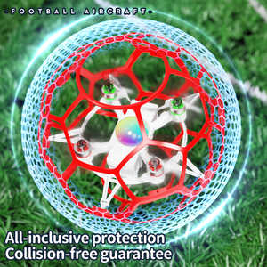 Drone de football sans balais SJY-L6, quadricoptère RC anti-chute avec <span class=keywords><strong>cage</strong></span> de protection, retournements 3D, maintien d'altitude, 11 min d'autonomie de vol, jouet cadeau - Product Image 2