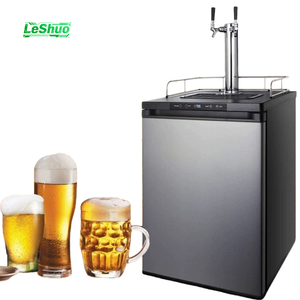 Çift Musluklu Bira Soğutucu Dijital Bira Fıçısı Soğutucu Buzdolabı - Product Image 1