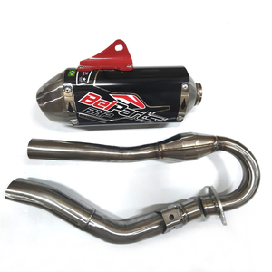 Accessoires de <span class=keywords><strong>moto</strong></span>, silencieux d'échappement central et arrière, systèmes complets de tuyaux, accessoires pour HONDA CRF230F 2003-2017, vélo électrique - Product Image 2