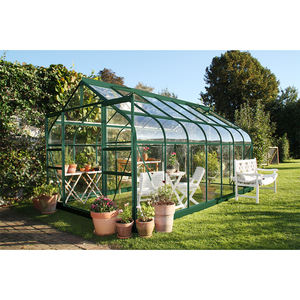 Serre de jardin en verre trempé de style Victorina avec cadre en aluminium, revêtement en poudre écologique, marque <span class=keywords><strong>Vitavia</strong></span> pour cour - Product Image 5