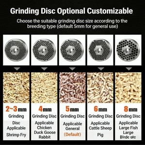 Machine agricole <span class=keywords><strong>de</strong></span> fabrication <span class=keywords><strong>de</strong></span> granulés d'aliments pour animaux, nouvelle, en acier inoxydable, à <span class=keywords><strong>moteur</strong></span> diesel, à alimentation réglable, facile à utiliser et à haute productivité - Product Image 3