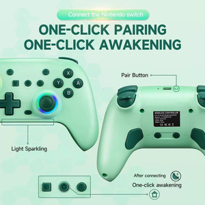 ใช้งานร่วมกับคอนโทรลเลอร์เกม Nintendo Switch Pro พร้อมไฟ RGB ช่องต่อแบบ Type C คอนโทรลเลอร์เกมระดับ Elite - Product Image 4