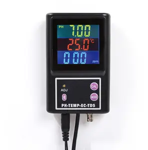 Misuratore di ph tds digitale portatile di calibrazione automatica a basso costo di vendita calda per tester dell'acqua con Blue toot
