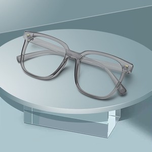 Montures de lunettes carrées rétro unisexes, verres PC anti-lumière bleue, monture complète, lunettes d'ordinateur Taizhou 636 - Product Image 4