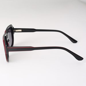 Gafas de Sol Cuadradas de Acetato con Doble Puente para Hombre, Protección UV400, Protección Solar para Adultos, Disponibles en Stock - Product Image 4