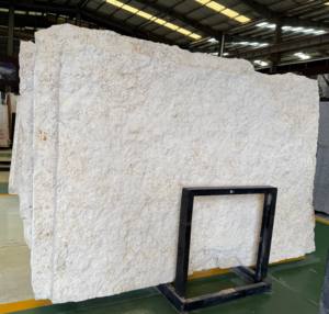 Alta qualità moderna esterno/rivestimento della parete interna Beige pietra calcarea coltivata mattonelle con finitura superficiale Modulare - Product Image 2