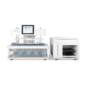 Hệ thống giải thể lấy mẫu tự động DS-806 | 8-cup 8-Rod | tuân thủ USP/CP | Điều khiển màn hình cảm ứng - Product Image 1