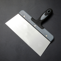 Grattoir de spatule de couteau de mastic de poignée en plastique en caoutchouc de prix usine