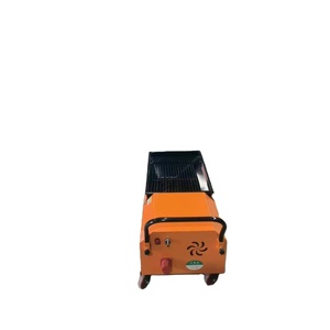Pompe à béton mobile électrique de couleur jaune avec moteur, composant essentiel, tension 220V ou 380V - Product Image 1