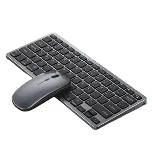 KB-1 Office Drei Modi 2 BT 2.4G Drahtlose Tastatur und Maus Combo Silent Compact Slim Set für Tablet-Laptop